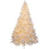 Creativ light Künstlicher Weihnachtsbaum »Weihnachtsdeko, künstlicher Christbaum, Tannenbaum«, weiß