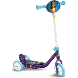 Disney Wish 3-Rad Kinderroller Freewheel Girls Lila/Blau EINHEITSGRÖSSE