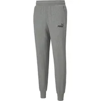 Puma Essentials Logo Terry-Jogginghose CL medium gray heather 4XL