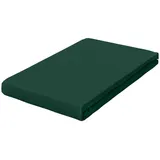 schlafgut Pure Topper Baumwolle 120 x 200 - 130 x 220 cm green deep