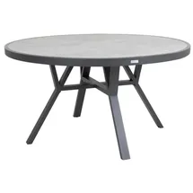 Brafab Samvaro Gartentisch 140 x 73 cm Anthrazit/Grau