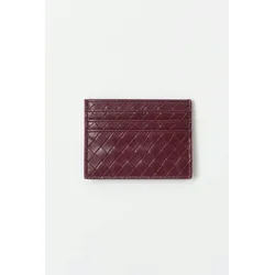 Gina Tricot - Braided card holder - portemonnaies - Rot - ONESIZE - Dame - Rot - ONESIZE