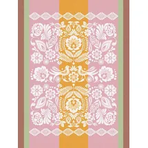 Le Jacquard Francais Geschirrtuch Geschirrtuch Alegria Sorbet 60x80 cm, (1-tlg., 1 x Geschirrtuch), jacquard-gewebt rosa