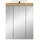 xonox.home Scout 60 cm braun mit Beleuchtung
