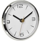 TFA Dostmann 60.3521.02 Funk Wanduhr 30.5cm x 4.8 cm Edelstahl (gebürstet) Schleichendes Uhrwerk