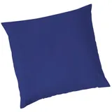H. G. Hahn Kissenbezug Jersey 80 x 80 cm Blau