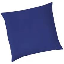 H. G. Hahn Kissenbezug Jersey 80 x 80 cm Blau