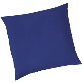 H. G. Hahn Kissenbezug Jersey 80 x 80 cm Blau