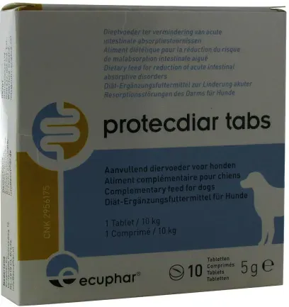 Ecuphar Protecdiar Tabs Hunde 10 Tabletten