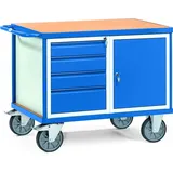 FETRA Tischwagen 2476 - Tragkraft 600kg TPE-Reifen