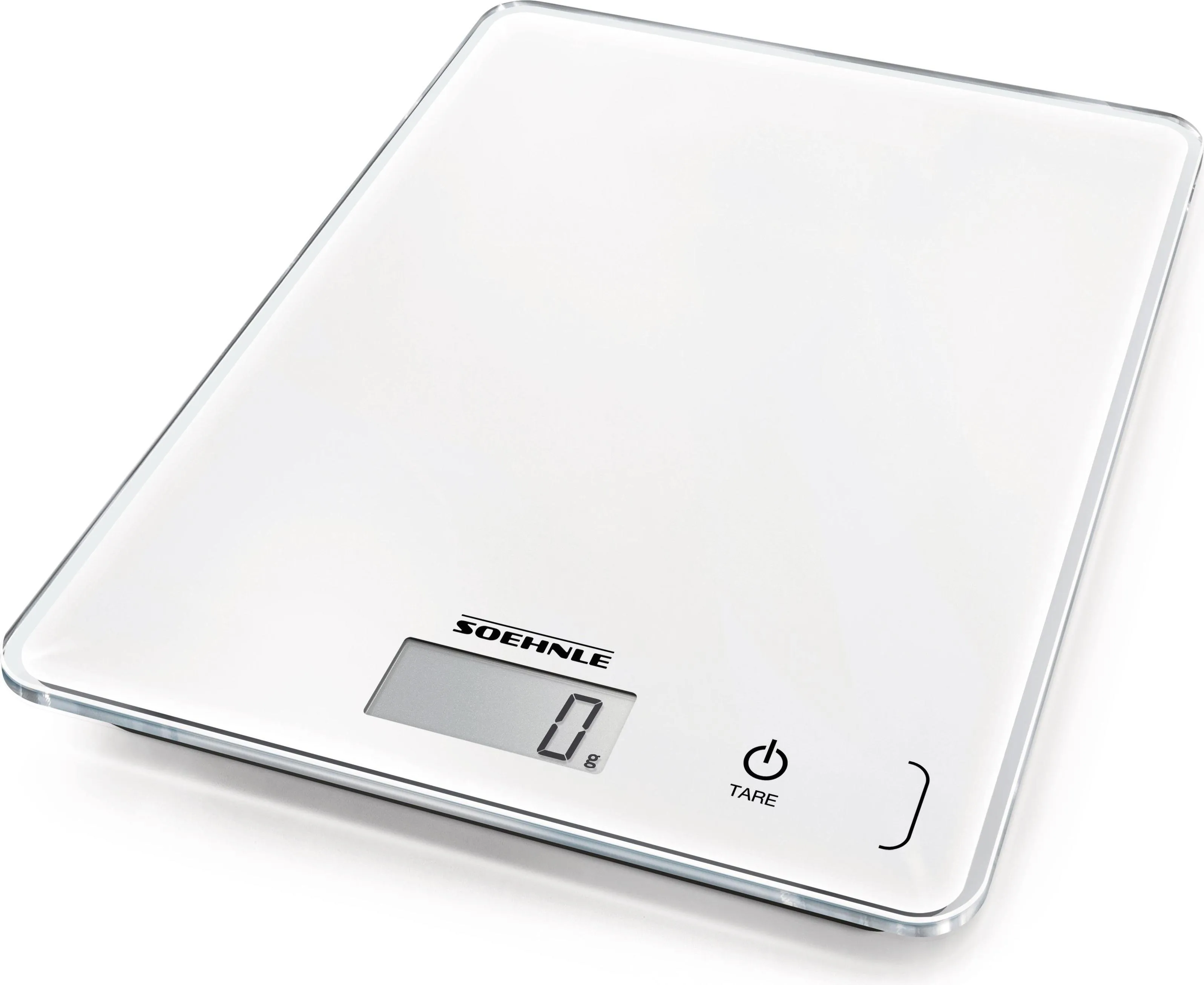 Soehnle Page Compact 300, Küchenwaage, Weiss