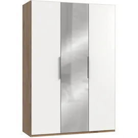 MID.YOU Drehtürenschrank Level 36A 150 x 0 x 0 cm Weiß/Eiche