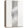 MID.YOU Drehtürenschrank Level 36A 150 x 0 x 0 cm Weiß/Eiche