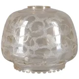 H4L Lampenglas Ø160mm E27 Strukturglas Antik