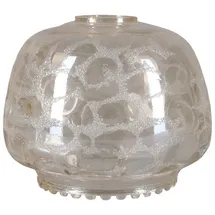 H4L Lampenglas Ø160mm E27 Strukturglas Antik