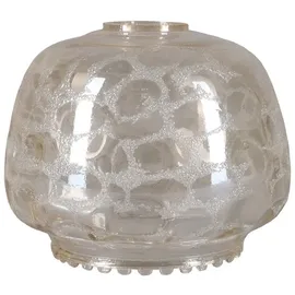 H4L Lampenglas Ø160mm E27 Strukturglas Antik