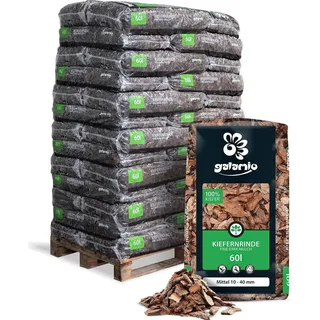 Galamio Rindenmulch Kiefer Mittel 60l x 39 Sack 2340l Palette