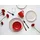 CreaTable Joy Kombiservice 16-tlg. rot-bunt