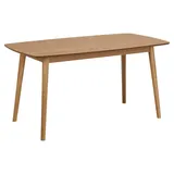 Actona Esstisch Nagano 150 x 80 cm Holz Braun