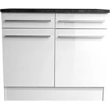 bega bbk sp. z o.o. sp. k. Unterschrank Jazz 100 x 90 x 60 cm Weiß