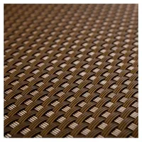 Haga HaGa® PE-Rattan Terrassen Balkon Sichtschutz hellbraun 0,9m (Meterware)