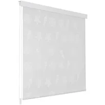 vidaXL Duschrollo 140 x 240 cm grau