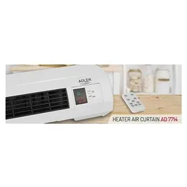 Adler AD 7714 Elektrischer Raumheizlüfter 2,2 kW weiß