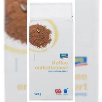 aro Gemahlener Kaffee Entkoffeiniert (500 g)