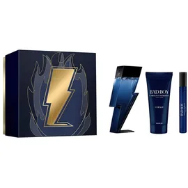 Carolina Herrera Bad Boy Cobalt Eau de Parfum 100 ml + Shower Gel 100 ml + Mini 10 ml Geschenkset