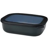 Mepal Multischüssel Cirqula rechteckig 2000 ml - Nordic black - Nordic black