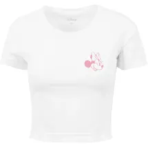 MERCHCODE Ladies Minnie Mouse Wink Tee - weiß, - M