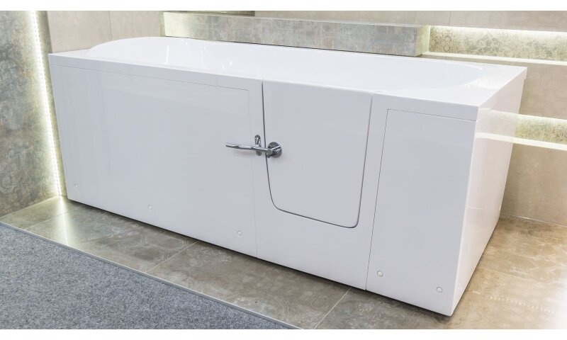Budo-Plast Baths Impression 170cm x 76cm, Badewanne mit Tür