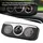 allauve Multifunktionale Kompass-Armaturenbrett-Navigation, 3-in-1-Auto-LKW-Richtungsthermometer-Hygrometer