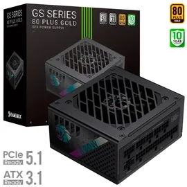 gamemax GS 850G SFX Netzteil PC 850W, Vollmodular, 80 Plus Gold, Hochwertige Japanische Kondensatoren, FDB Lüfter, APFC+LLC+DC-DC, 9 Schutzfunktionen, 5 Jahre Garantie, Schwarz