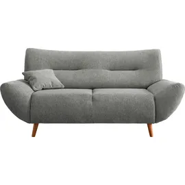 Home Affaire 3-2-1 Garnitur Polyester 3-Sitzer + 2-Sitzer + Sessel Grau