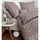 JANINE Interlock Jersey Fischgrätmuster Vulkan 155 x 200 cm + 80 x 80 cm