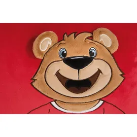 NICI Kissen Fc Bayern München Bär Berni 43x25 - Rot