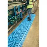 COBA Europe Fußbodenrost Work Deck, (L x B x H) 1.2 m x 0.6 m x 25 mm grün