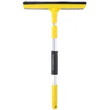 Dunlop Fensterabzieher mit Teleskopstiel Gelb