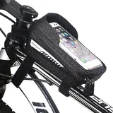 Wasserdichte Handyhalterung Fürs Fahrrad, Rahmentasche Vorne Mit Touchscreen-hülle Für Radfahrer