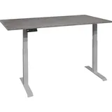 Mäusbacher Schreibtisch Big System Office Silber