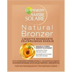 Garnier  Pinsel Amber Sun Bräunungstücher für Gesicht   Körper  in, Einheitsgrösse