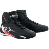 Alpinestars Sektor Schwarz/Weiß/Fluo Rot 42