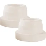 2 St Poolleiter Gummipuffer,Gummi Stopper Für Pool-Leiter, Poolleiter Zubehör Gummistopfen Stoßstange Ersatz Sicherheitsschutz Austausch Der Poolleiter Exquisite Verarbeitung Poolleiter-StoßFäNger-Set