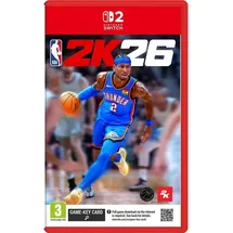 2K Games NBA 2K26 (Nintendo Switch 2), Nintendo Switch 2, Multiplayer-Modus, E (Jeder), Physische Medien