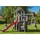 fungoo Spielturm CAROL3 Klettergerüst Grau/Weiß