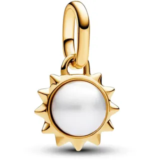 Pandora 763035C01 Anhänger Sonne mit Perle Goldfarben