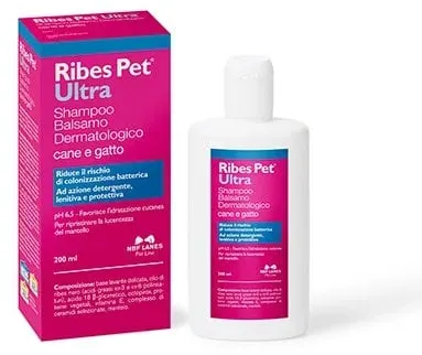 Ribes Pet Ultra Zuckerrohr- und Gatto-Shampoo 200 ml