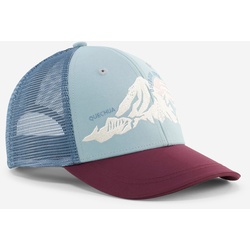 Cap Schirmmütze Trucker Kinder - MH100 blau, blau|grau|violett, EINHEITSGRÖSSE