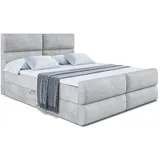 altdecor Boxbett, BOXI3-Z - 160x200 cm - H3 - Hellgrau